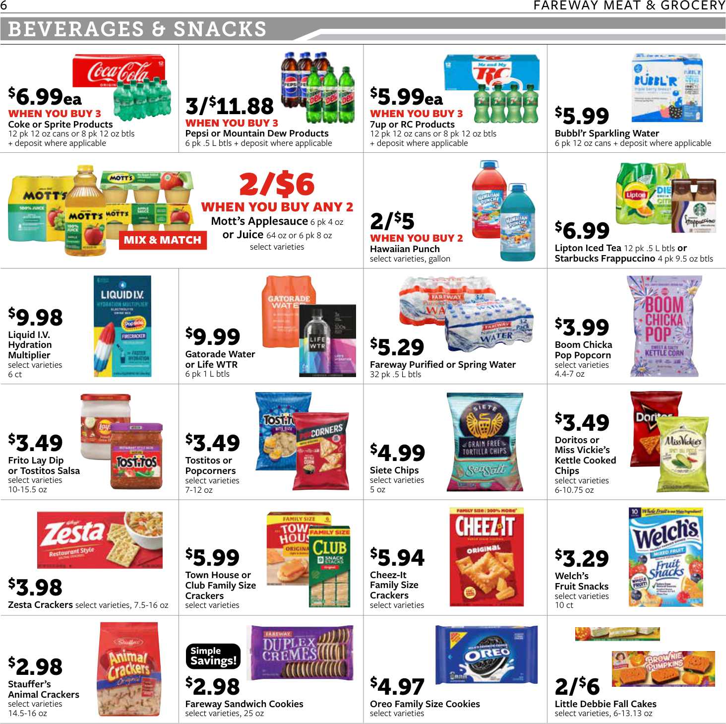Fareway Weekly Ad (September 14 - 20, 2026) Preview - Page