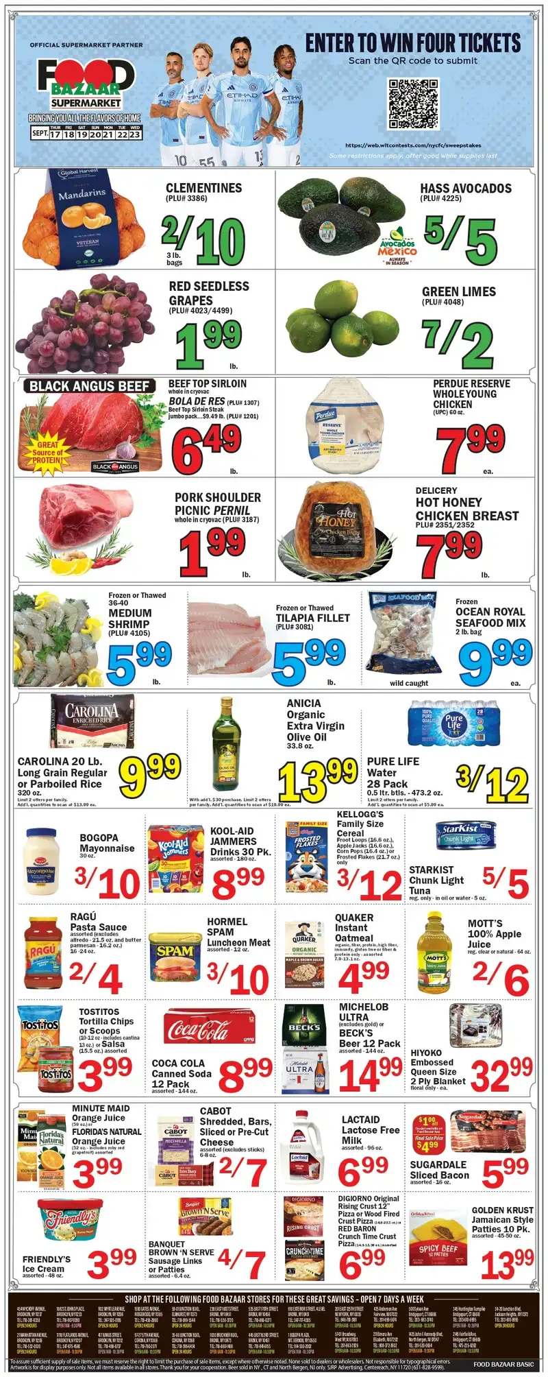 Food Bazaar Weekly Ad (September 17 - 23, 2026) Preview - Image 1 Food Bazaar Weekly Ad (September 17 - 23, 2026) Preview - Page