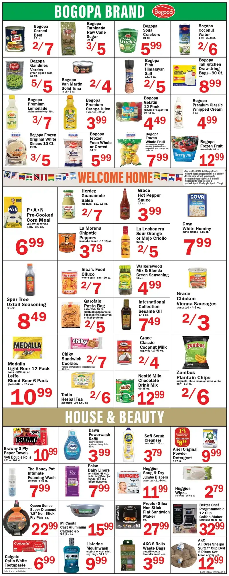 Food Bazaar Weekly Ad (September 17 - 23, 2026) Preview - Page