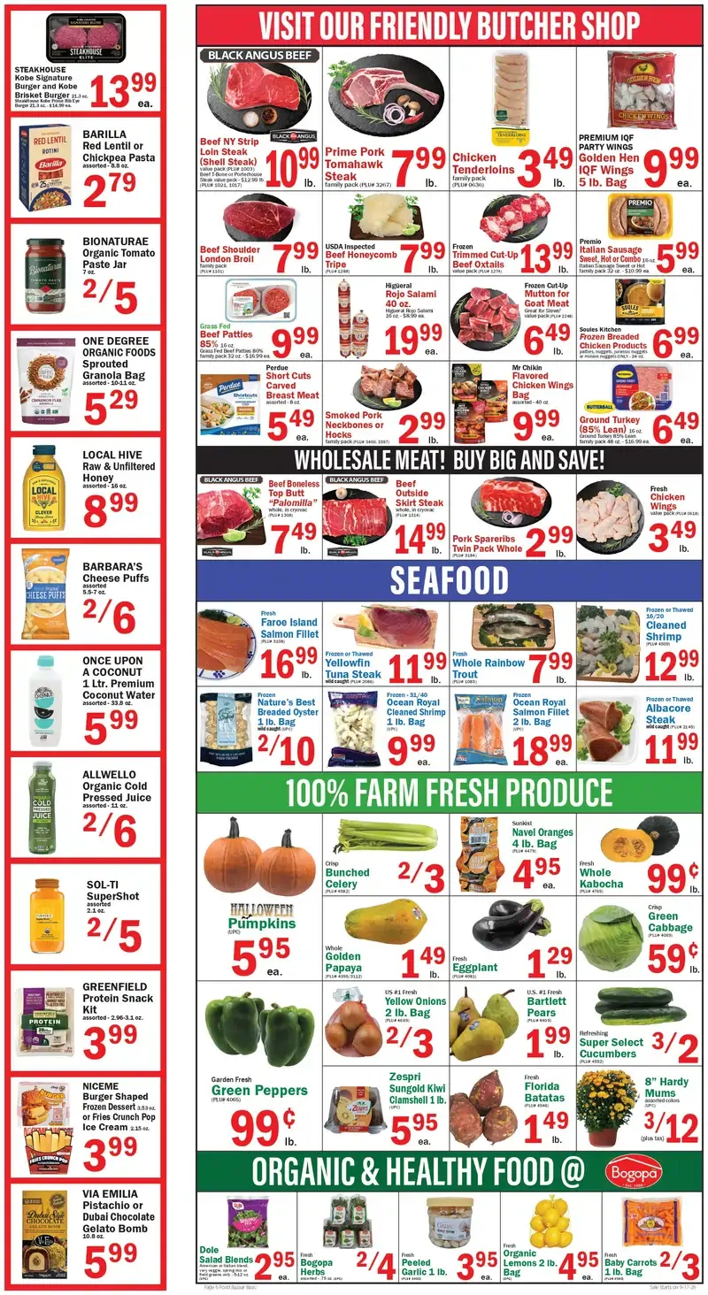 Food Bazaar Weekly Ad (September 17 - 23, 2026) Preview - Page