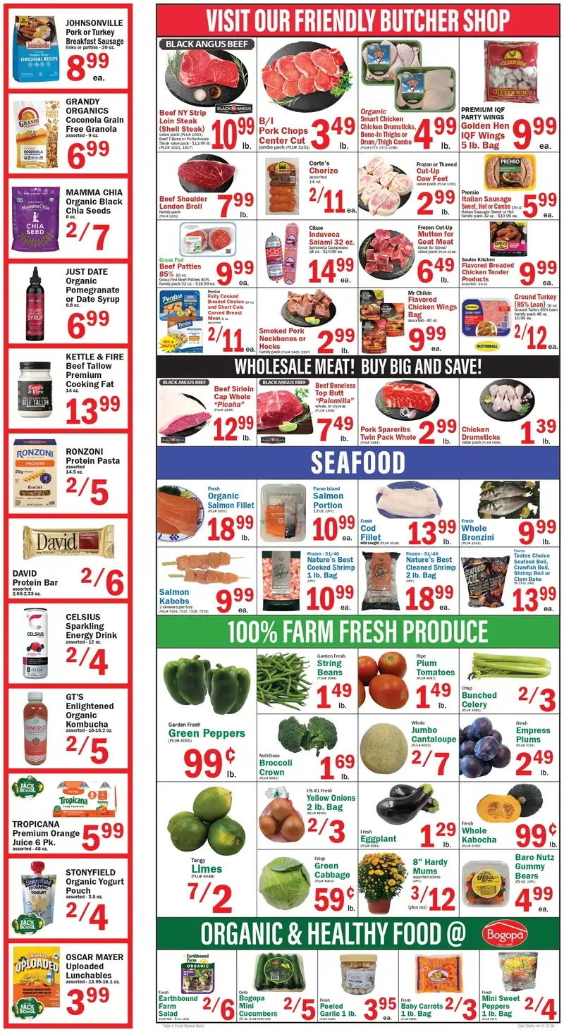 Food Bazaar Weekly Ad (September 17 - 23, 2026) Preview - Page