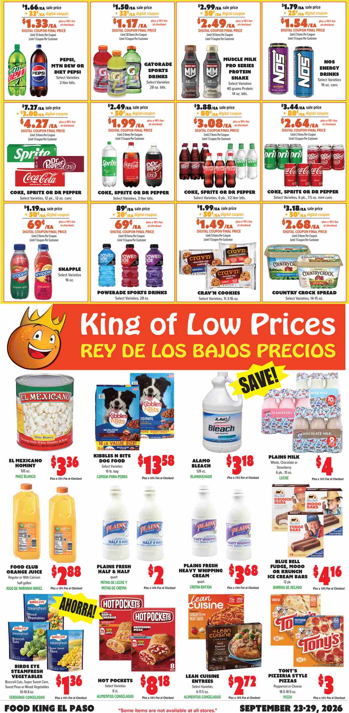 Food King Weekly Ad (September 23 - 29, 2026) Preview - Page