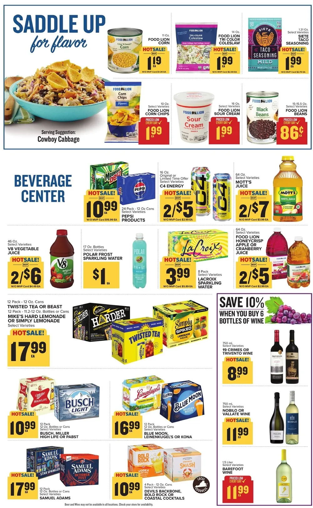Food Lion Weekly Ad (September 16 - 22, 2026) Preview - Page