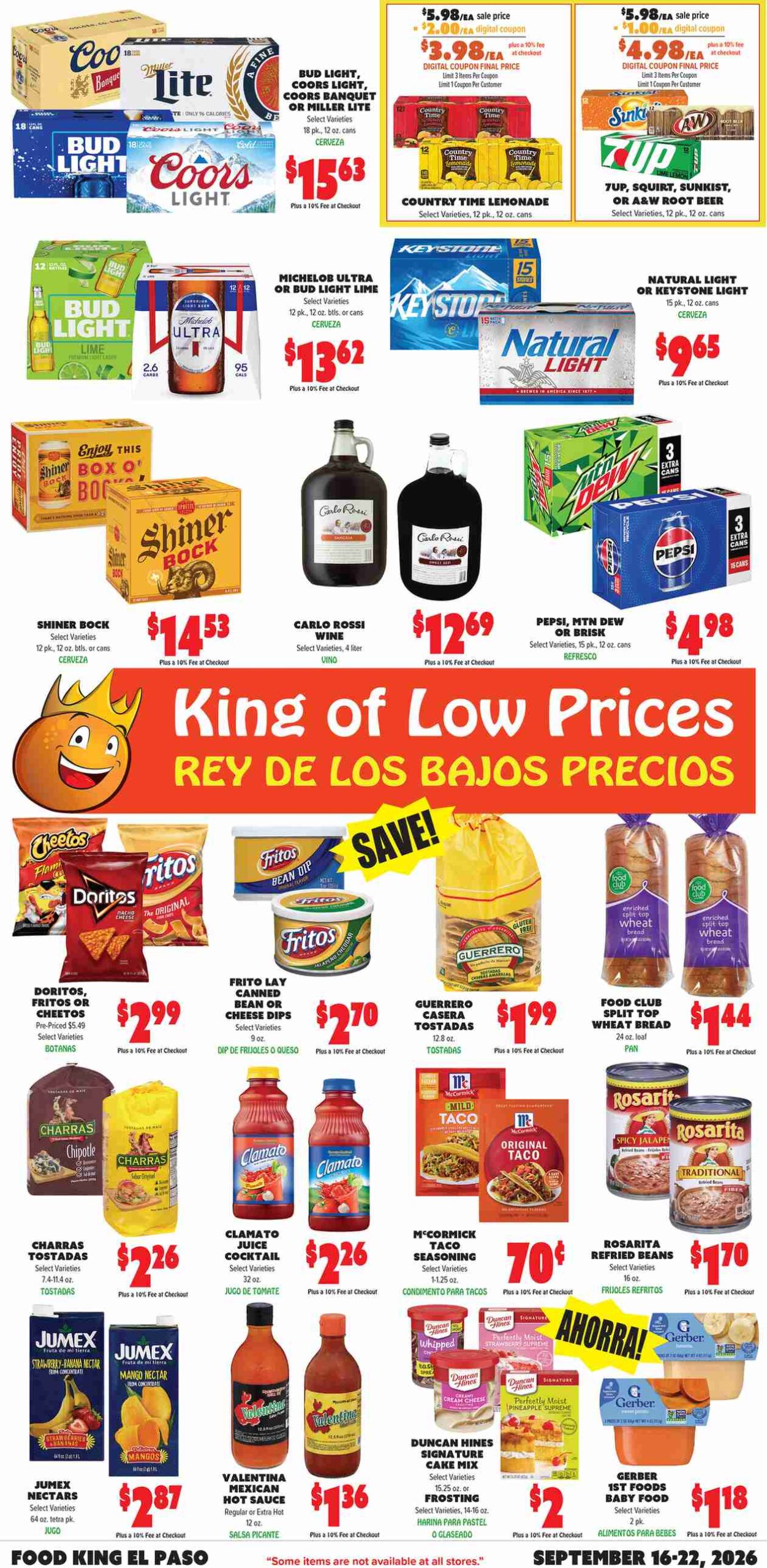 Food King Weekly Ad (September 23 - 29, 2026) Preview - Page