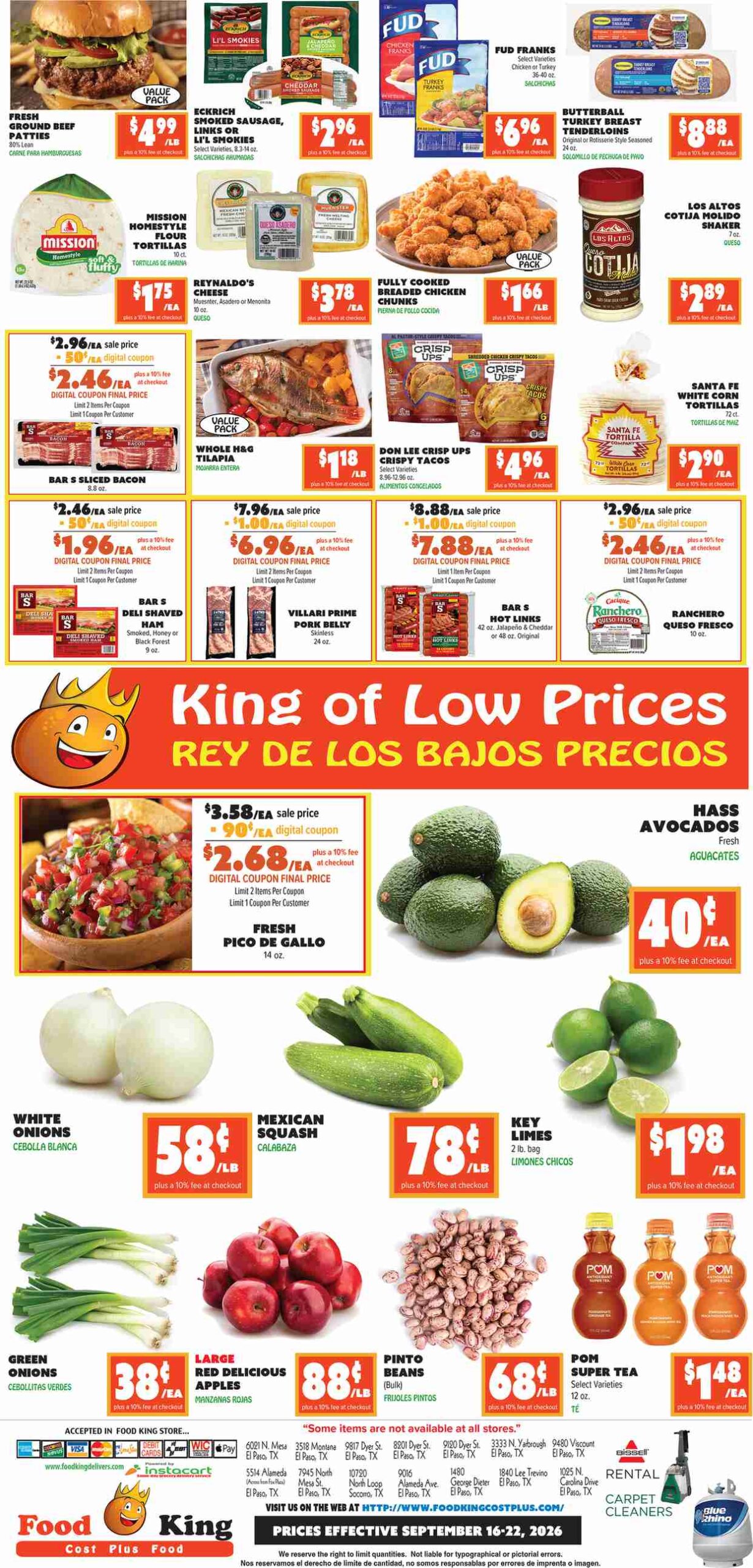 Food King Weekly Ad (September 23 - 29, 2026) Preview - Page