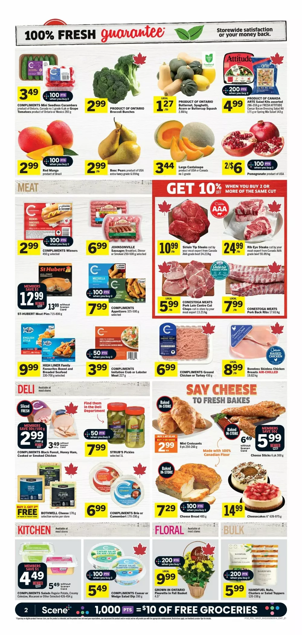 Foodland Flyer (September 17 - 23, 2026) Preview - Page