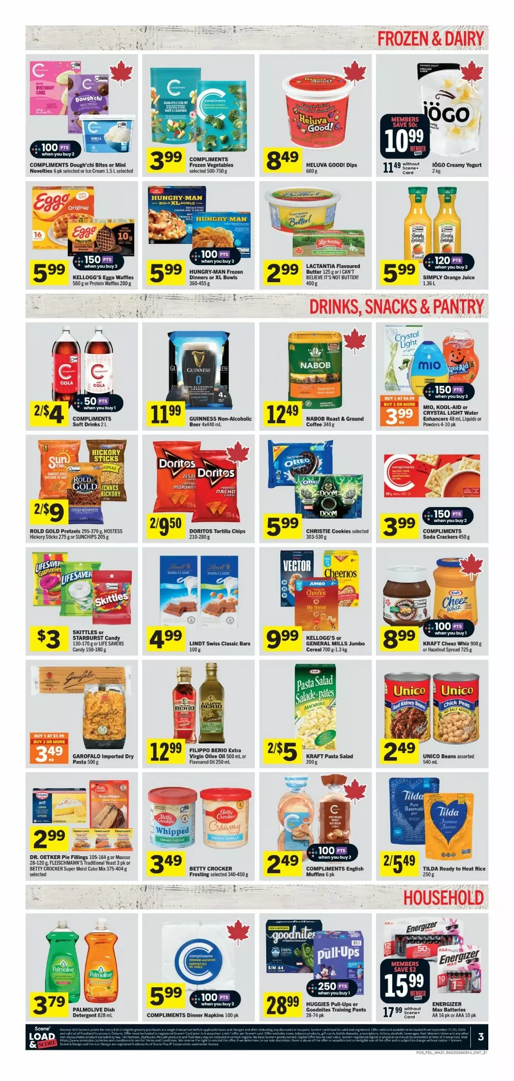Foodland Flyer (September 17 - 23, 2026) Preview - Page