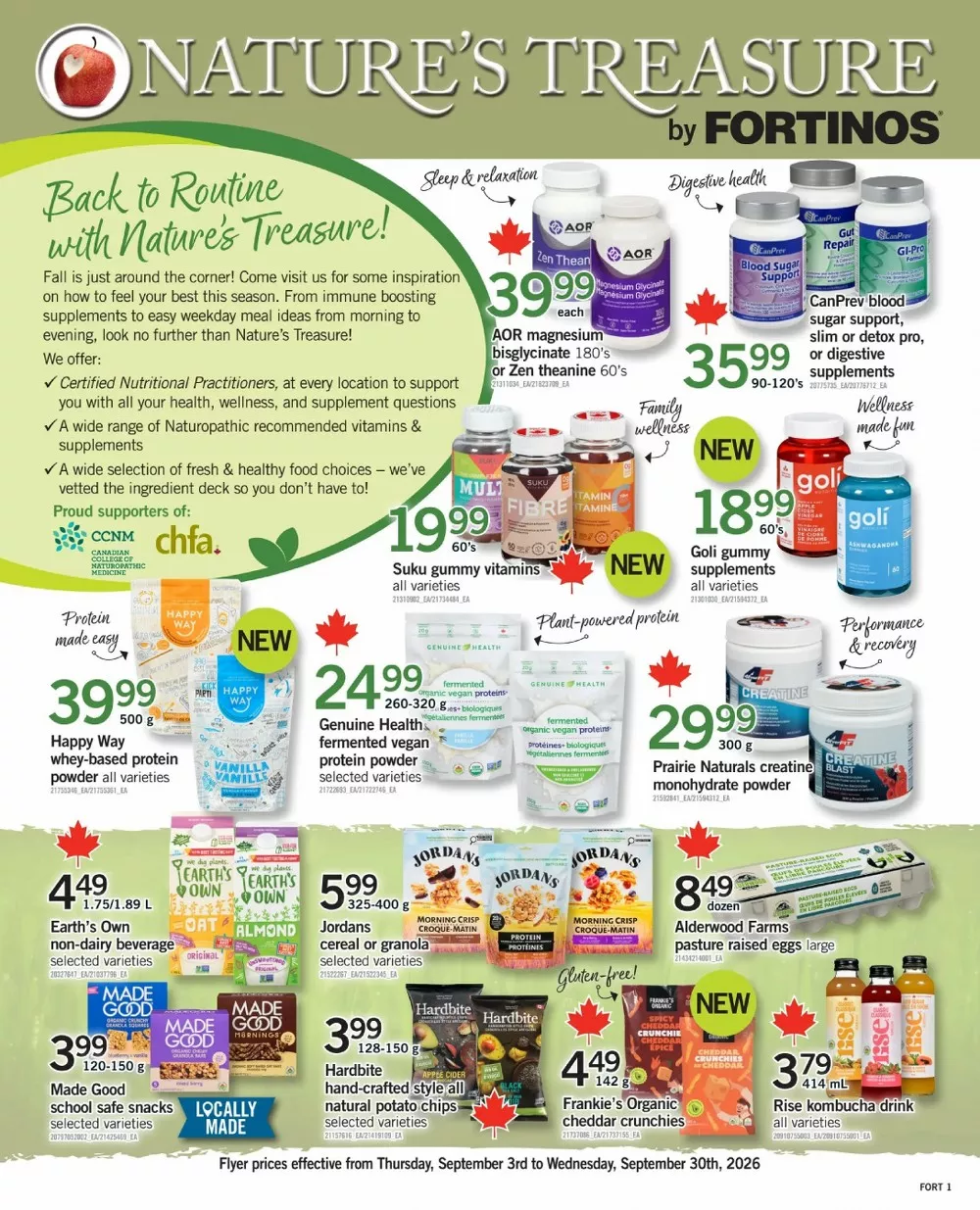 Fortinos Flyer (September 17 - 23, 2026) Preview - Page