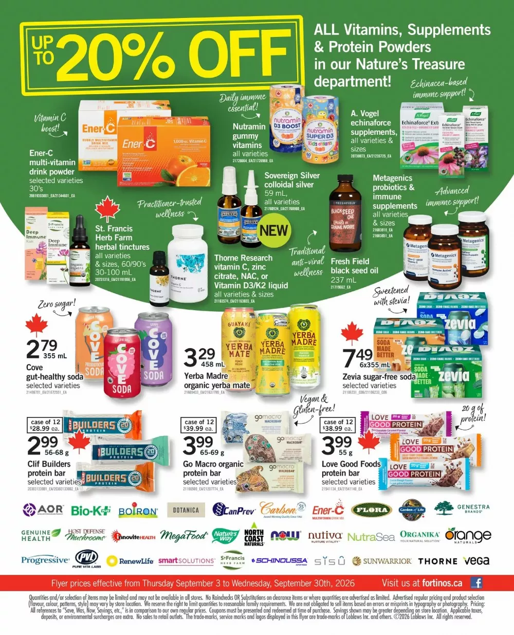 Fortinos Flyer (September 17 - 23, 2026) Preview - Page