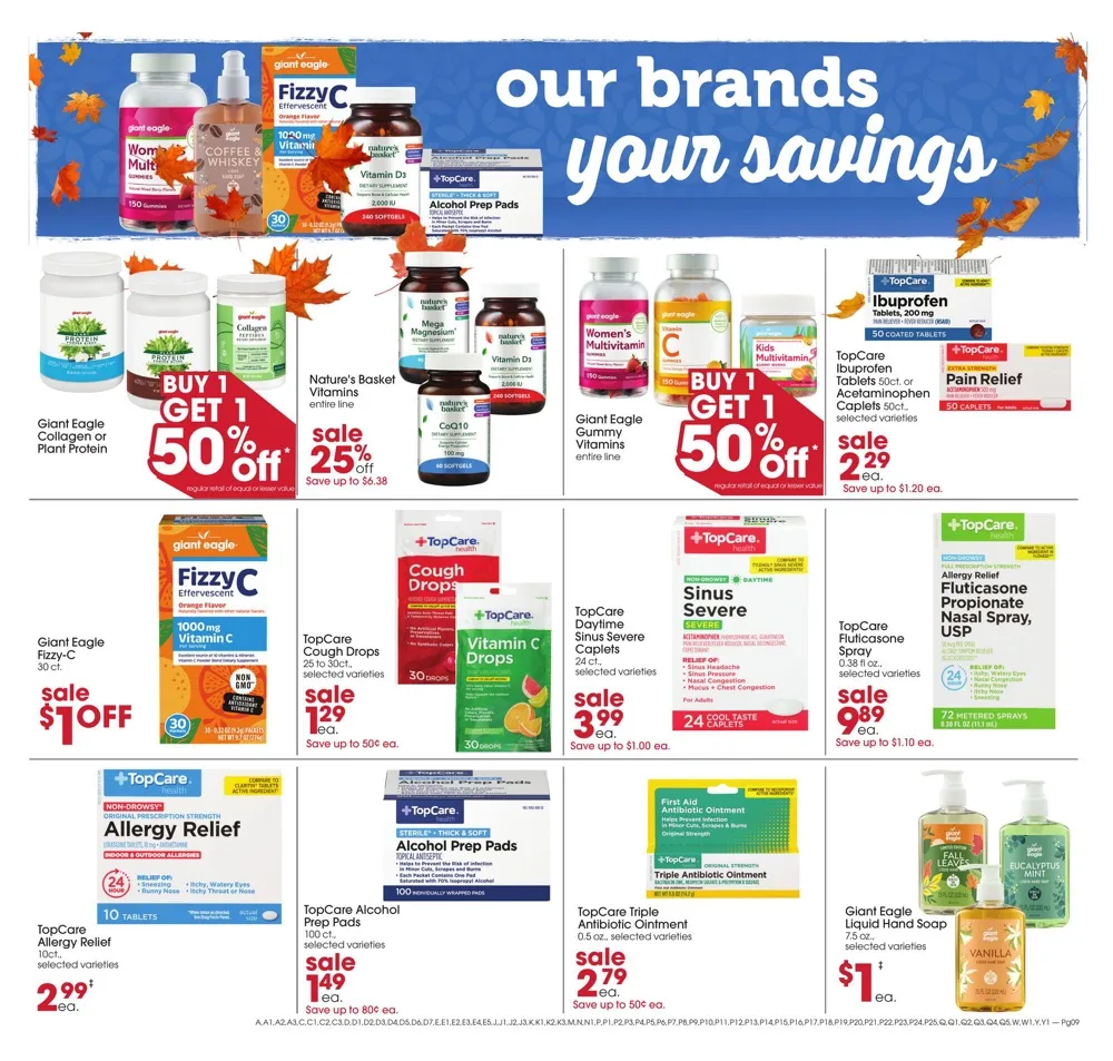 Giant Eagle Weekly Ad (September 17 - 23, 2026) Preview - Page