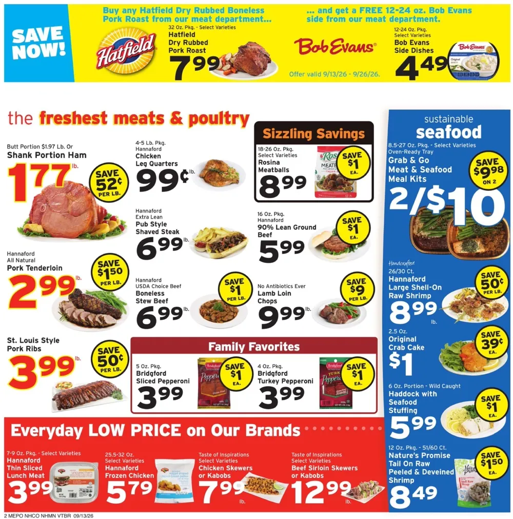 Hannaford Weekly Ad (September 13 - 19, 2026) Preview - Image 2 Hannaford Weekly Ad (September 13 - 19, 2026) Preview - Page