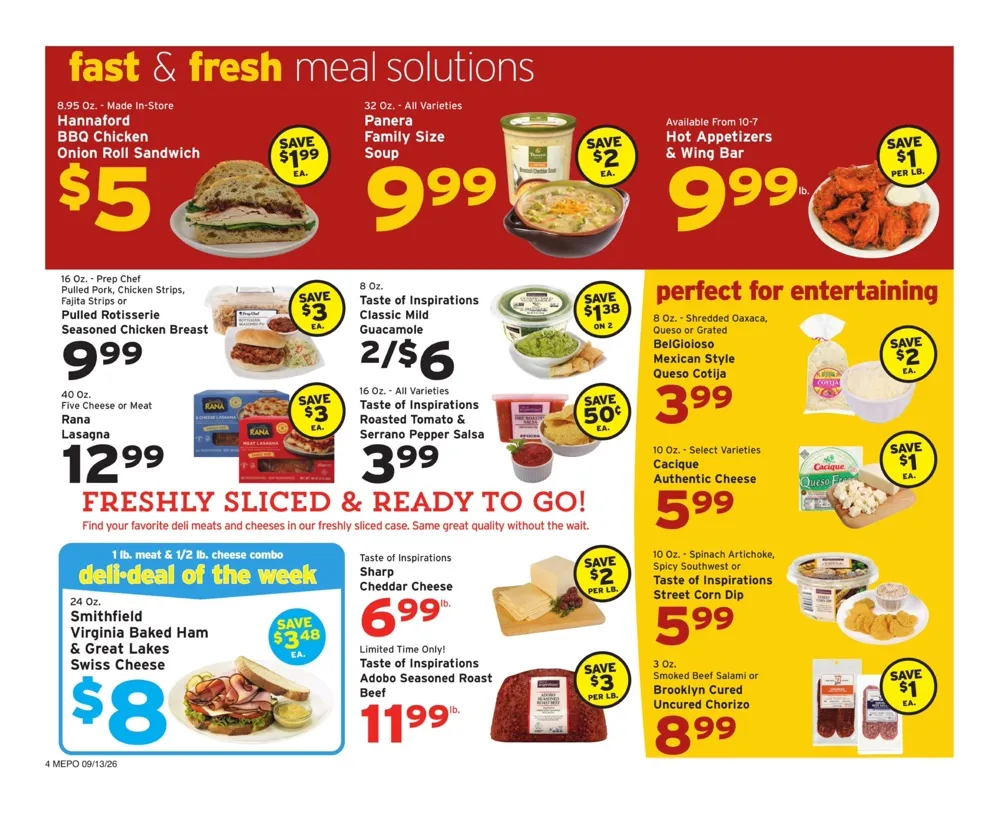 Hannaford Weekly Ad (September 13 - 19, 2026) Preview - Page