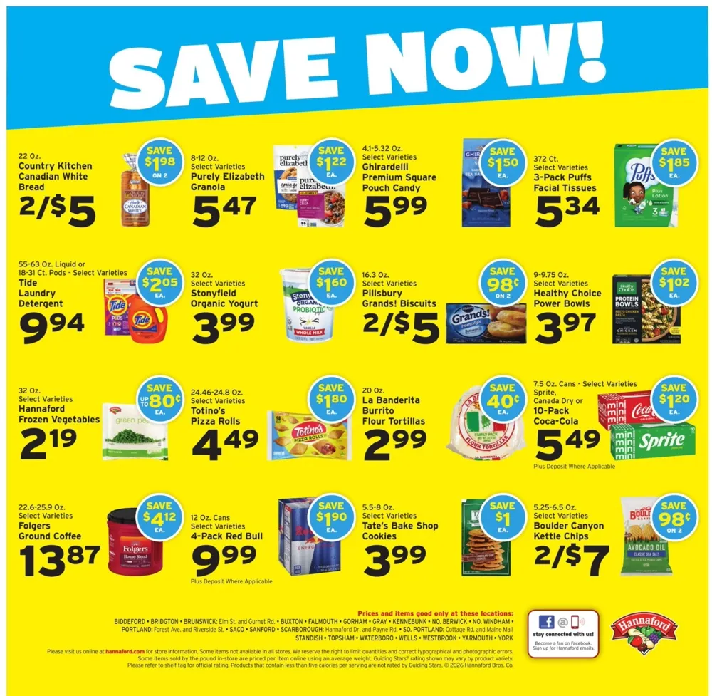 Hannaford Weekly Ad (September 13 - 19, 2026) Preview - Page