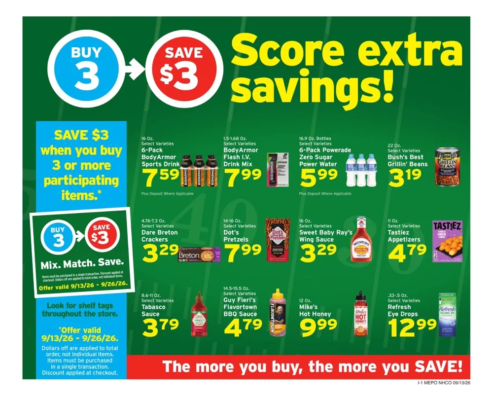 Hannaford Weekly Ad (September 13 - 19, 2026) Preview - Page