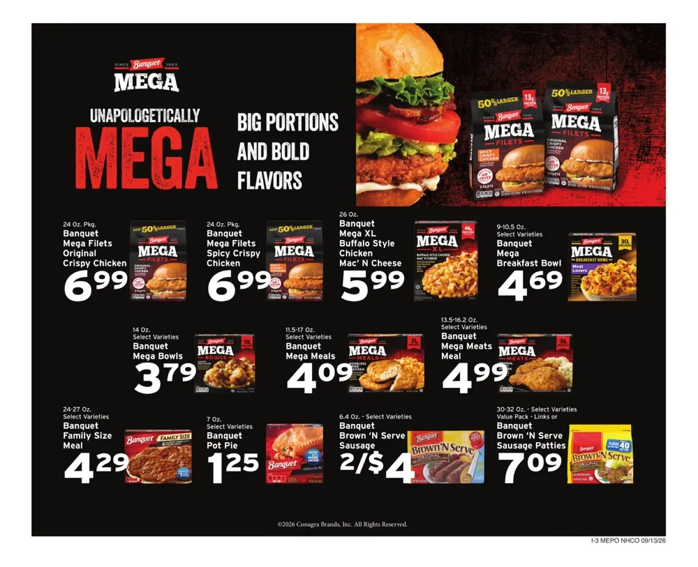 Hannaford Weekly Ad (September 13 - 19, 2026) Preview - Page