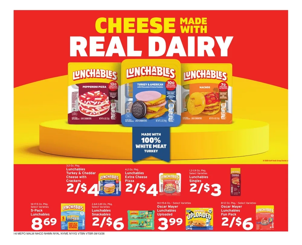 Hannaford Weekly Ad (September 13 - 19, 2026) Preview - Page