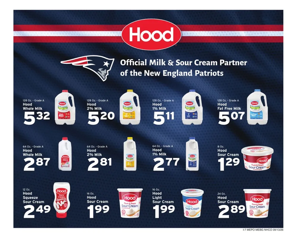 Hannaford Weekly Ad (September 13 - 19, 2026) Preview - Page