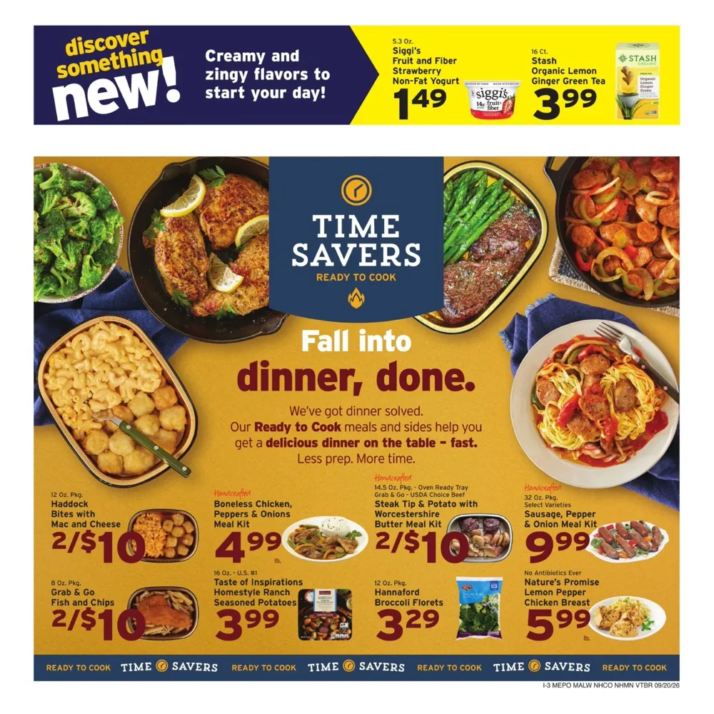 Hannaford Weekly Ad (September 20 - 26, 2026) Preview - Page