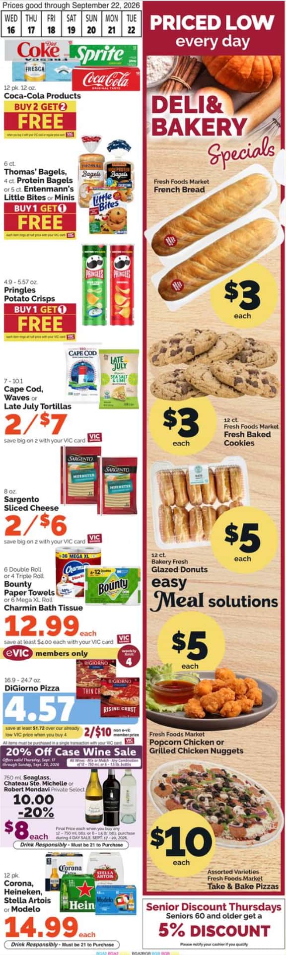 Harris Teeter Weekly Ad (September 16 - 22, 2026) Preview - Page