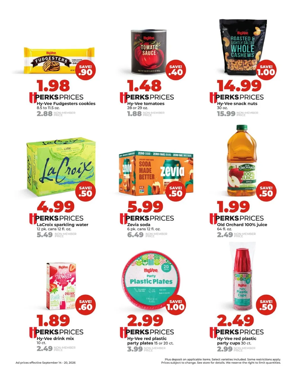 Hy Vee Weekly Ad (September 14 - 20, 2026) Preview - Page