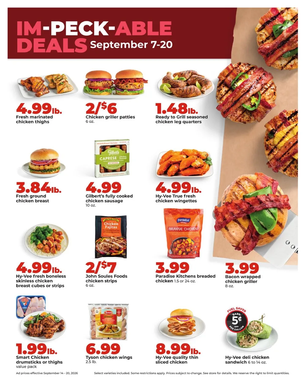 Hy Vee Weekly Ad (September 14 - 20, 2026) Preview - Page