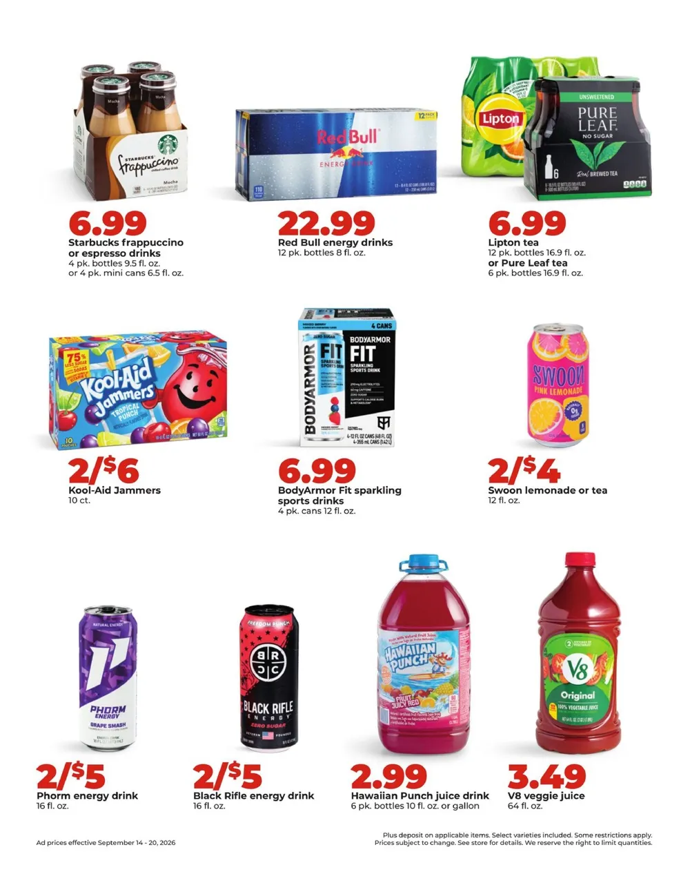 Hy Vee Weekly Ad (September 14 - 20, 2026) Preview - Page