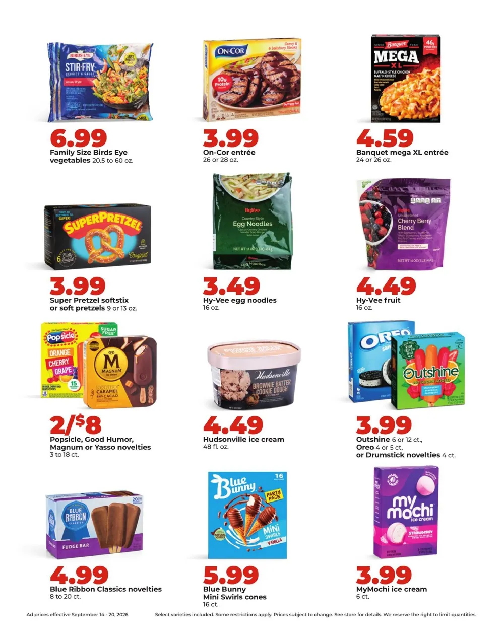 Hy Vee Weekly Ad (September 14 - 20, 2026) Preview - Page