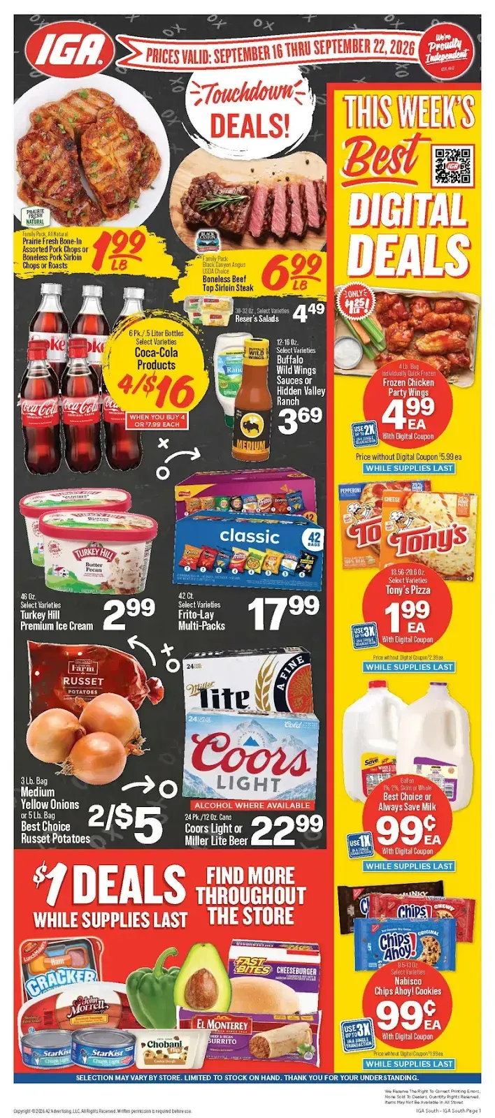 IGA Weekly Ad (September 23 – 29, 2026) Preview - Page