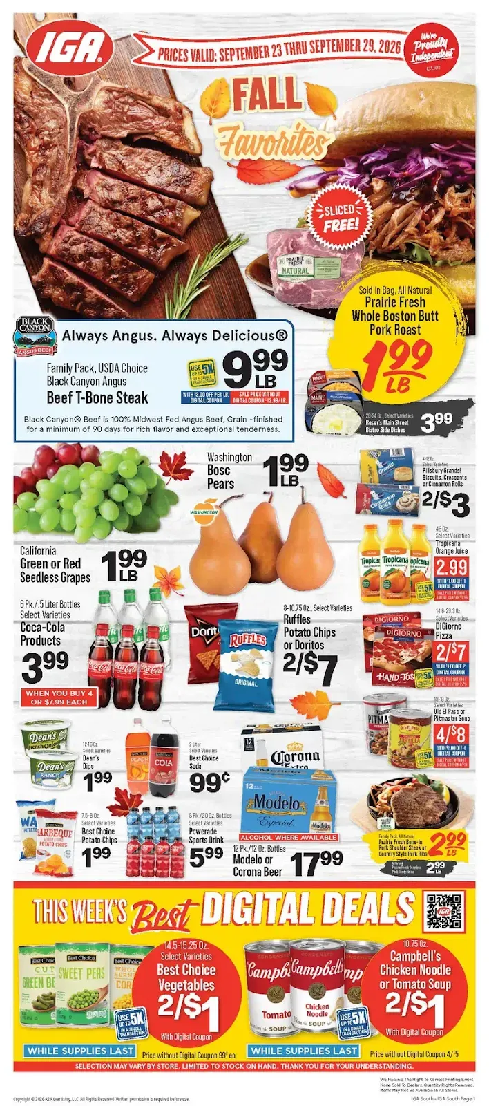 IGA Weekly Ad (September 23 – 29, 2026) Preview - Image 1 IGA Weekly Ad (September 23 – 29, 2026) Preview - Page