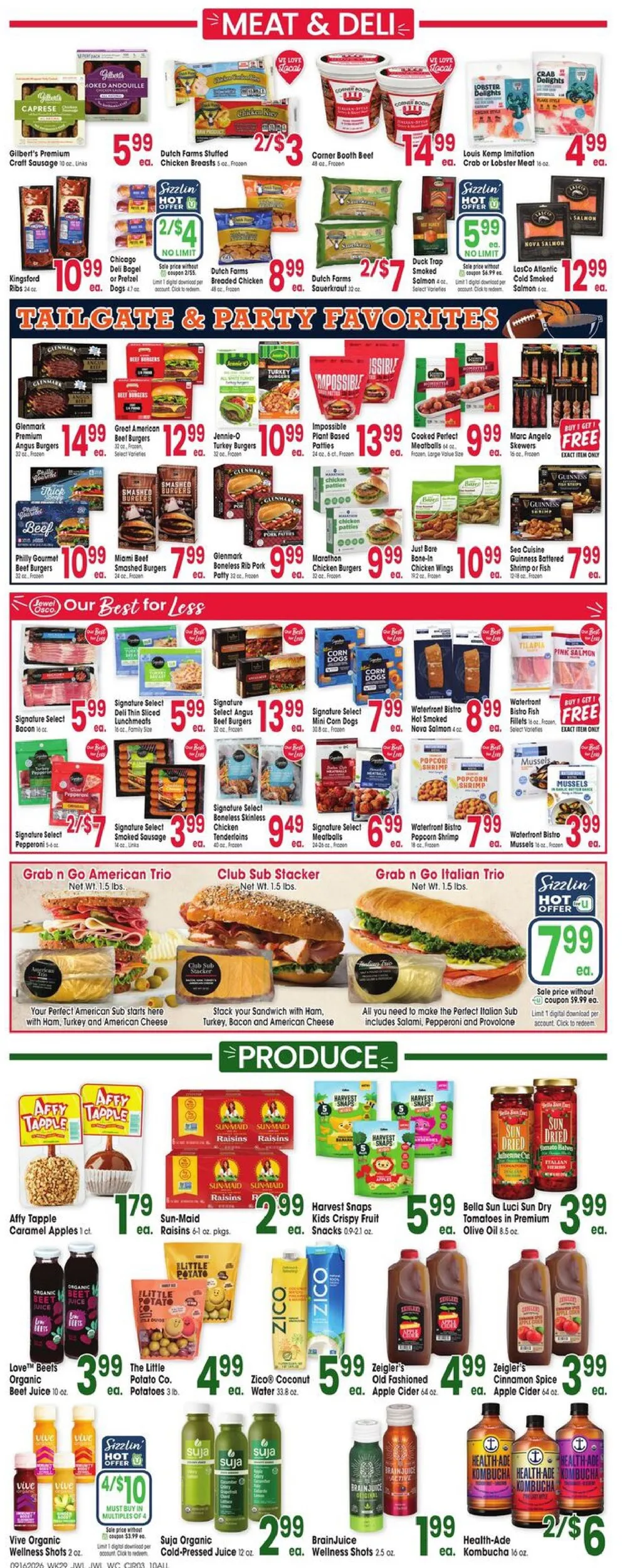 Jewel Osco Weekly Ad (September 16 - 22, 2026) Preview - Page