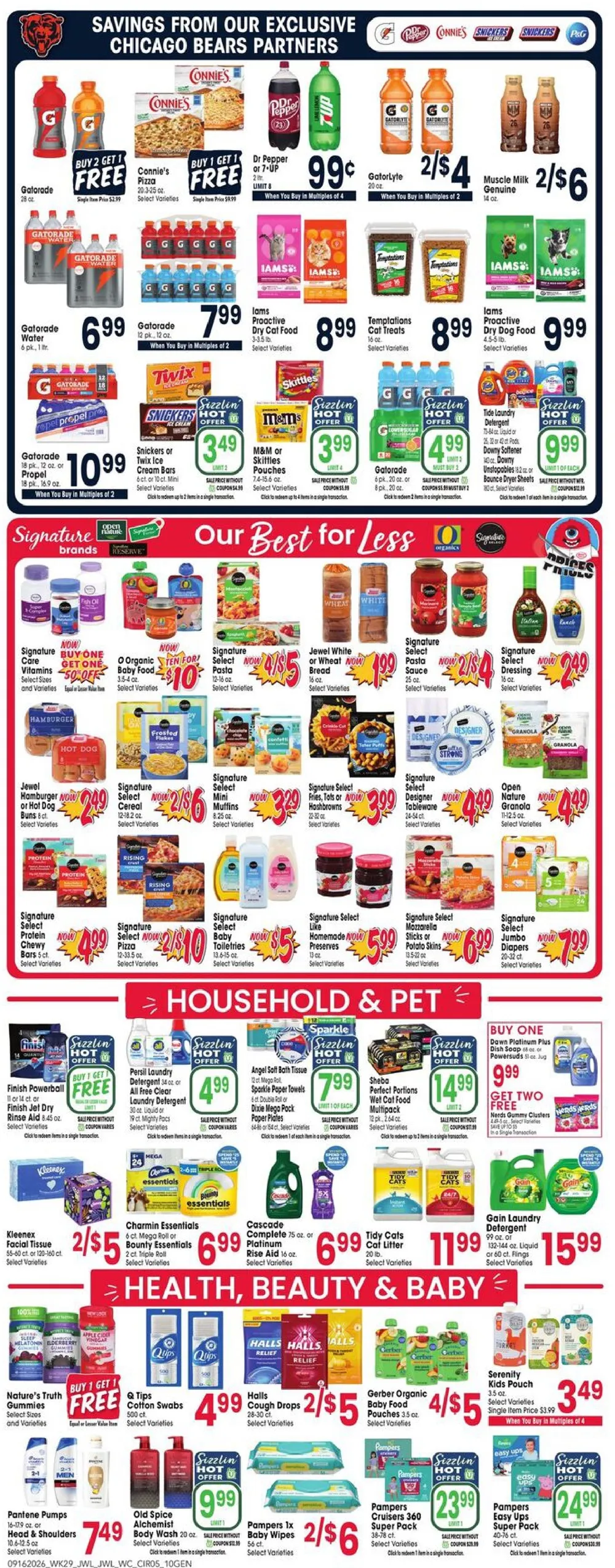 Jewel Osco Weekly Ad (September 16 - 22, 2026) Preview - Page
