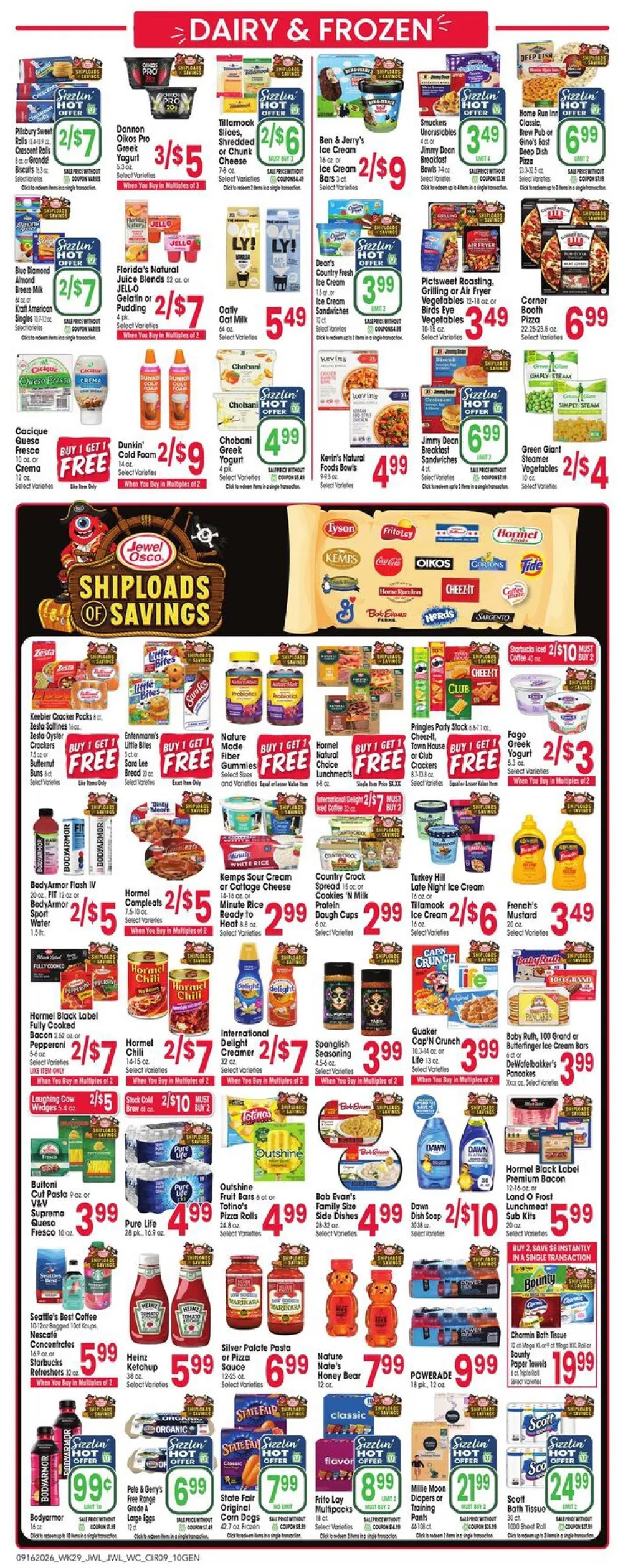 Jewel Osco Weekly Ad (September 16 - 22, 2026) Preview - Page