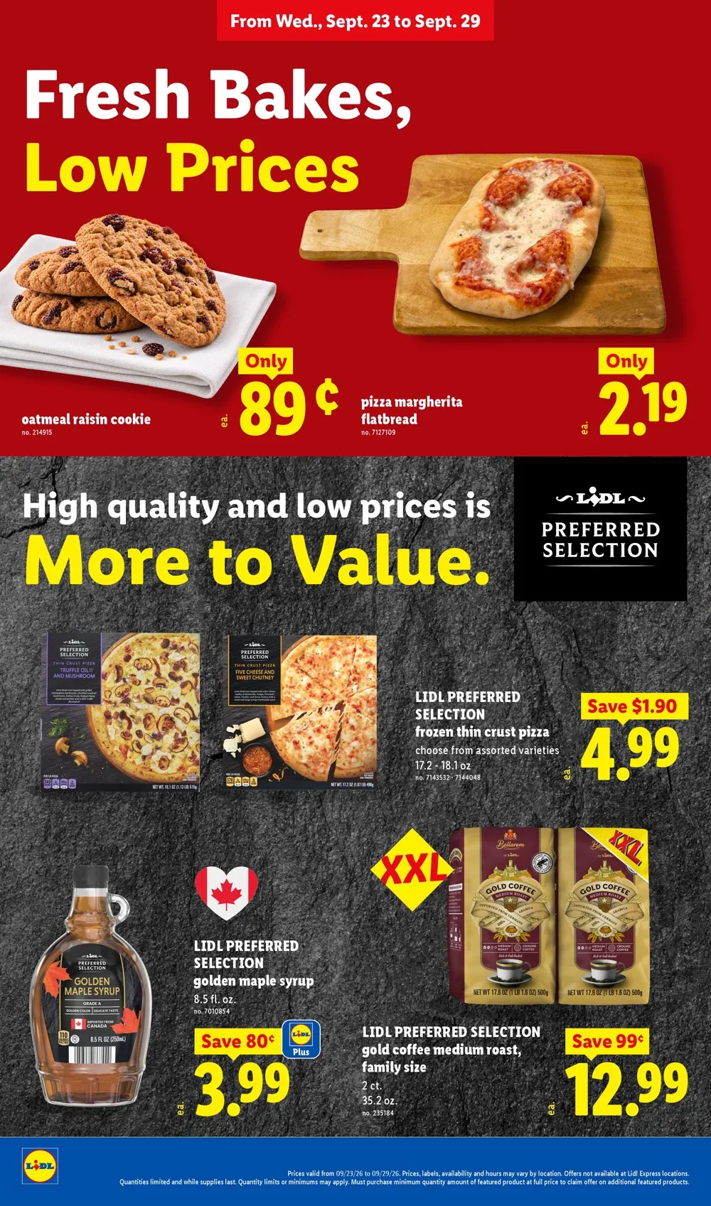 Lidl Weekly Ad (September 23 - 29, 2026) Preview - Page