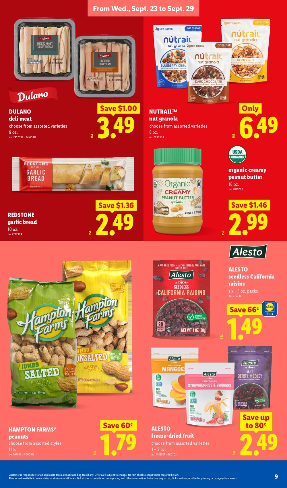 Lidl Weekly Ad (September 23 - 29, 2026) Preview - Page