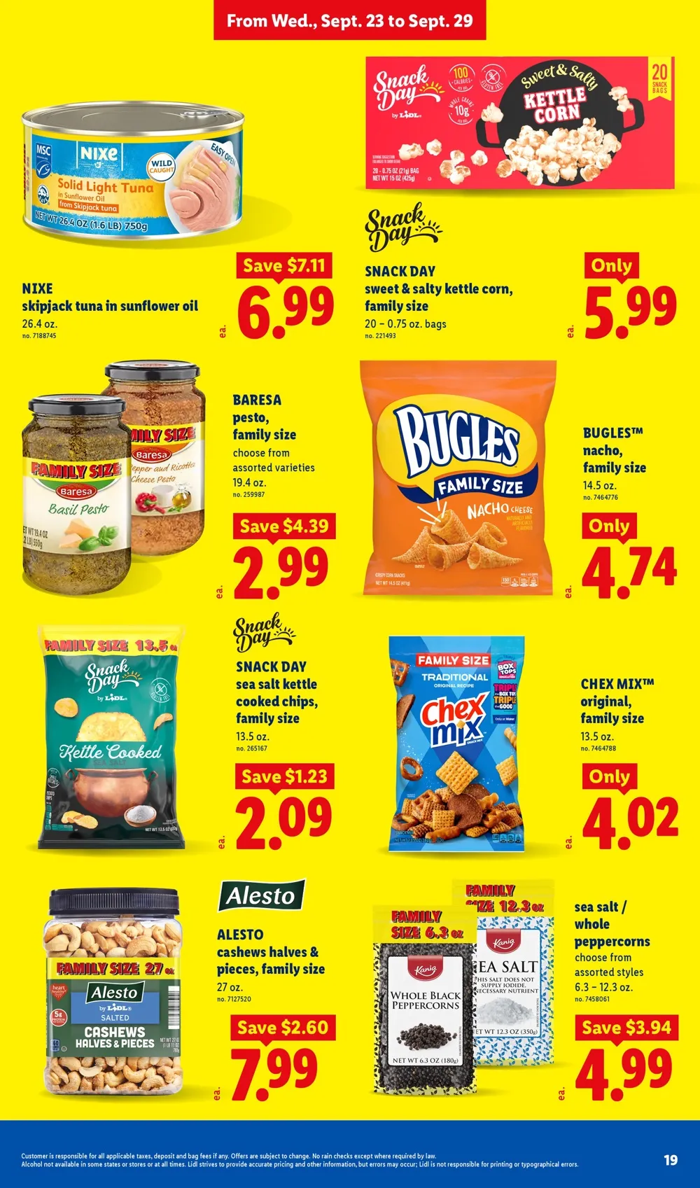 Lidl Weekly Ad (September 23 - 29, 2026) Preview - Page