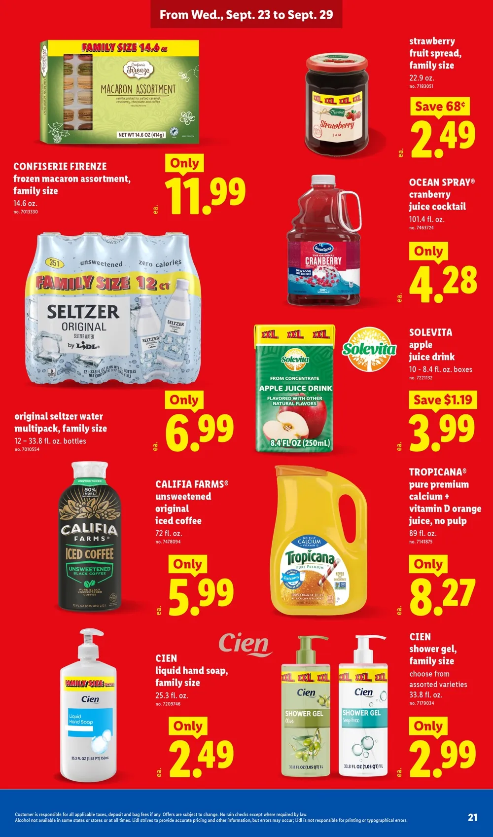 Lidl Weekly Ad (September 23 - 29, 2026) Preview - Page