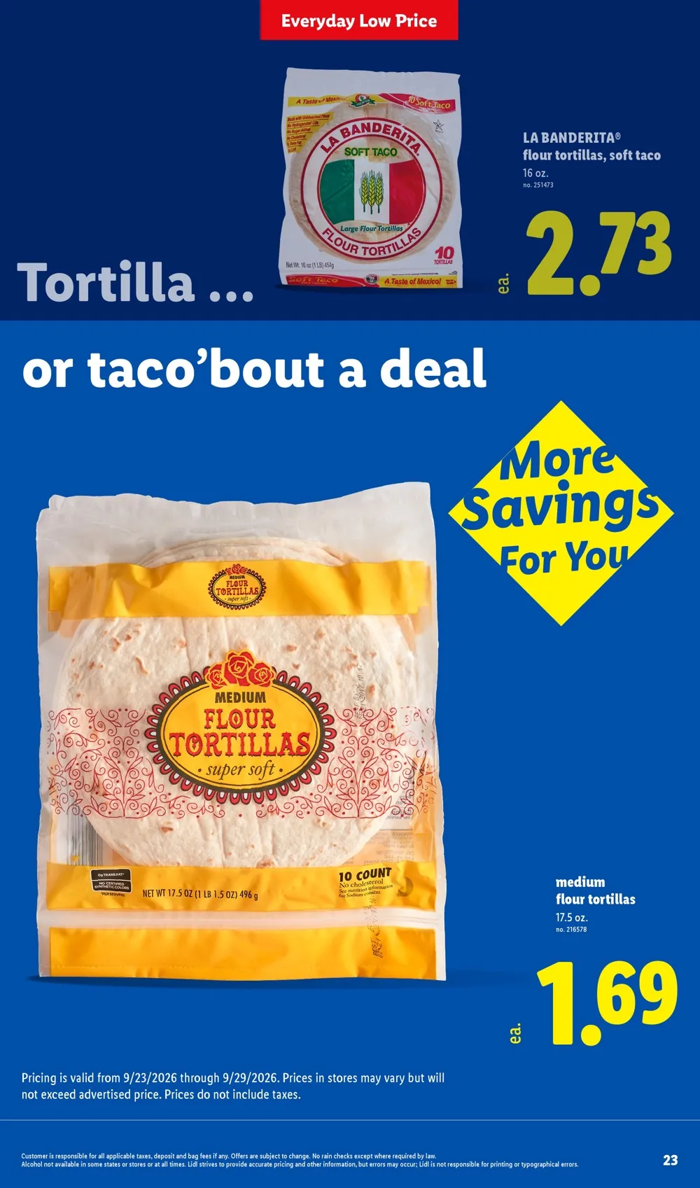 Lidl Weekly Ad (September 23 - 29, 2026) Preview - Page