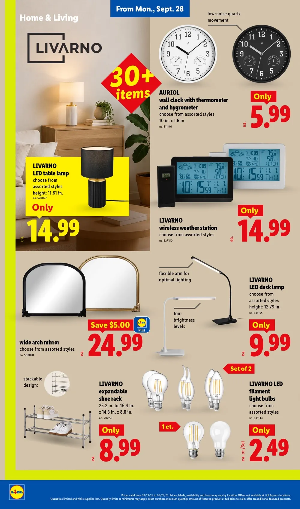 Lidl Weekly Ad (September 23 - 29, 2026) Preview - Page