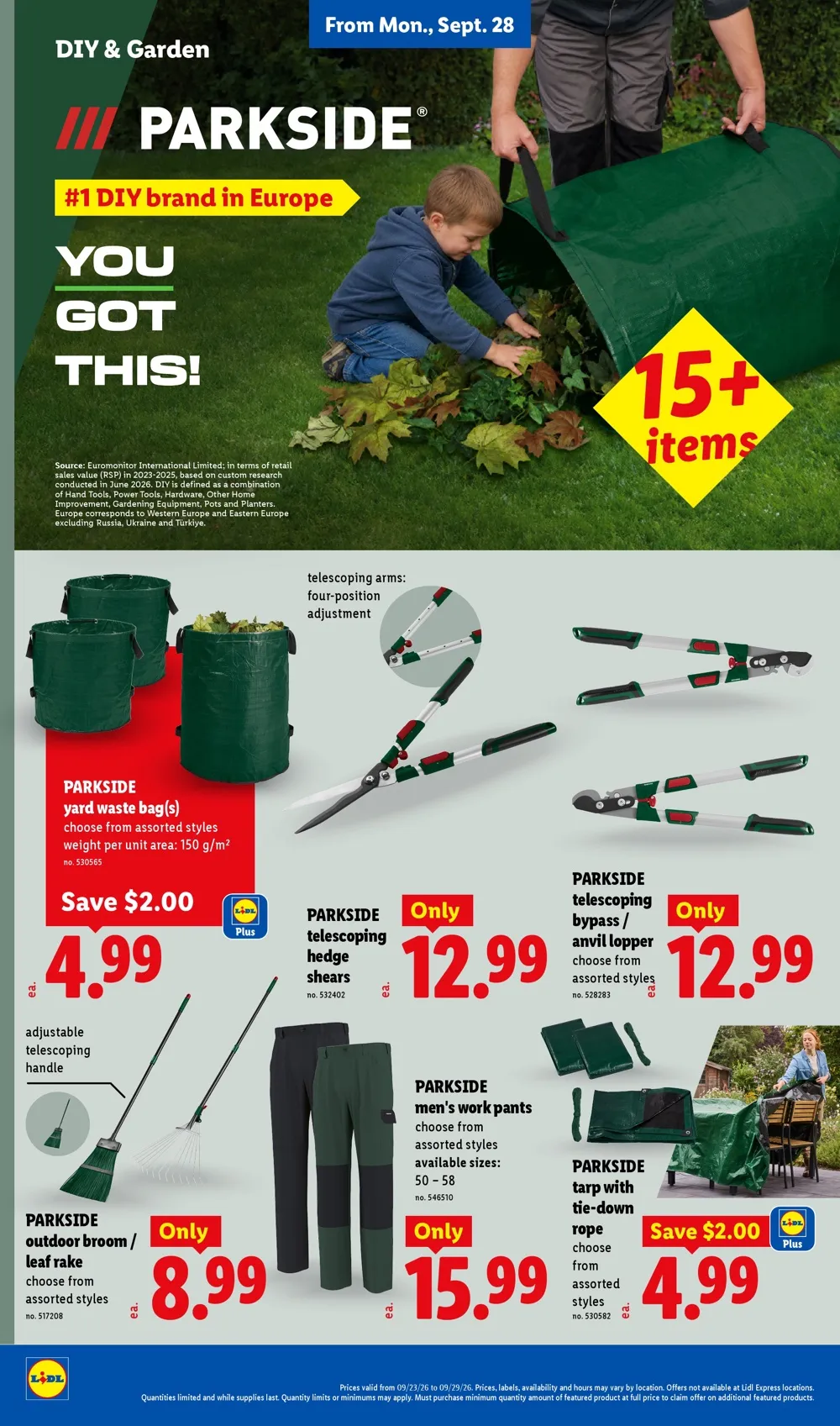 Lidl Weekly Ad (September 23 - 29, 2026) Preview - Page