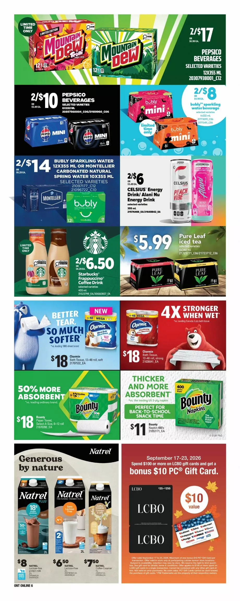 Loblaws Flyer (September 17 - 23, 2026) Preview - Page
