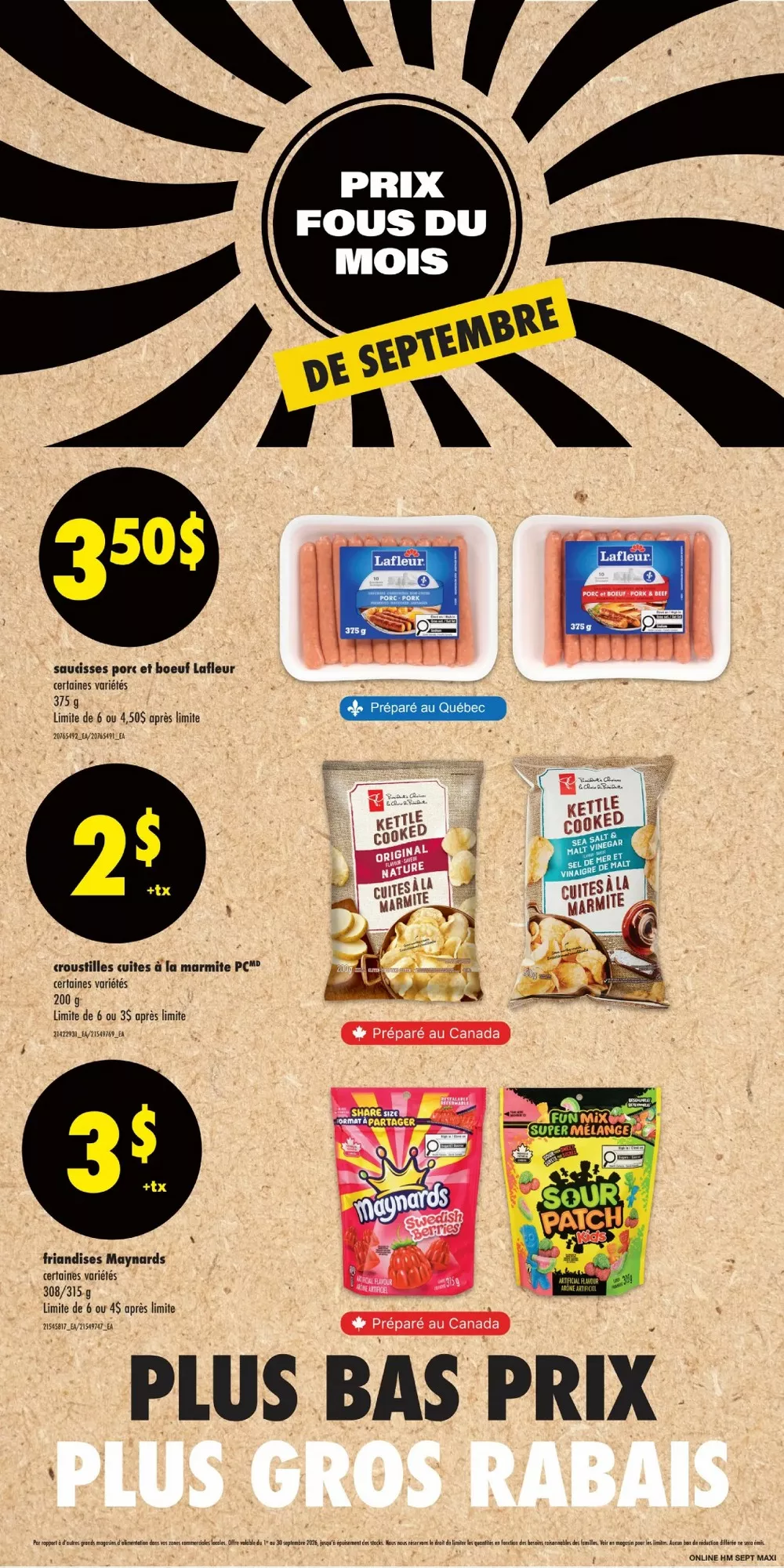 Maxi Flyer (September 17 - 23, 2026) Preview - Page