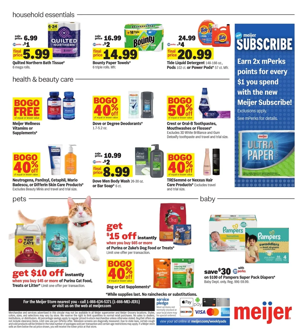 Meijer Weekly Ad (September 16 - 22, 2026) Preview - Page