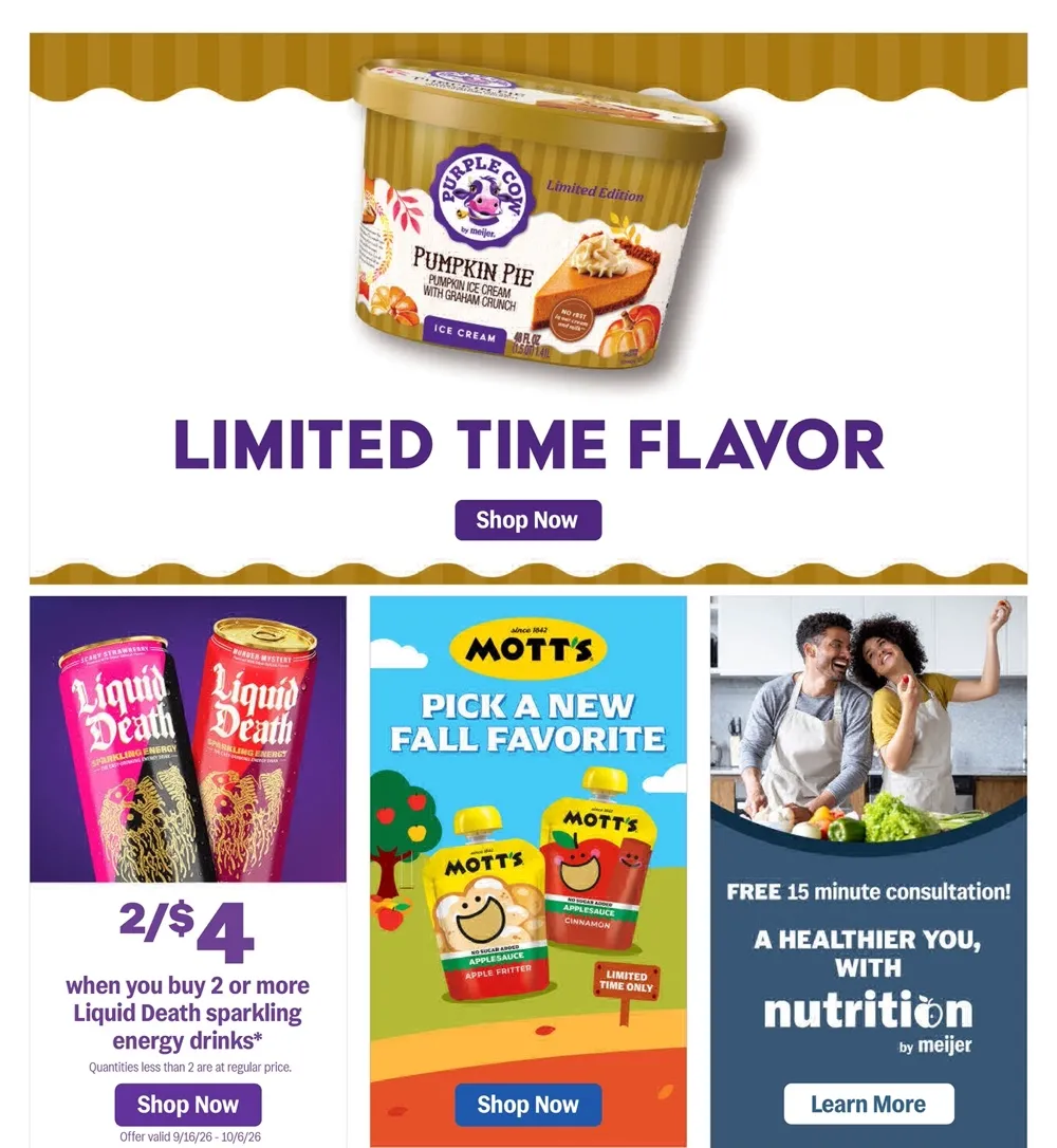 Meijer Weekly Ad (September 16 - 22, 2026) Preview - Page