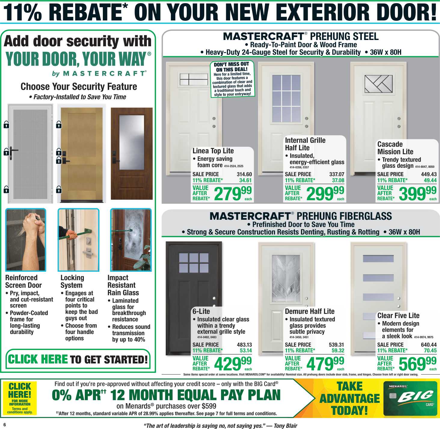 Menards Weekly Ad (September 17 - 27, 2026) Preview - Page