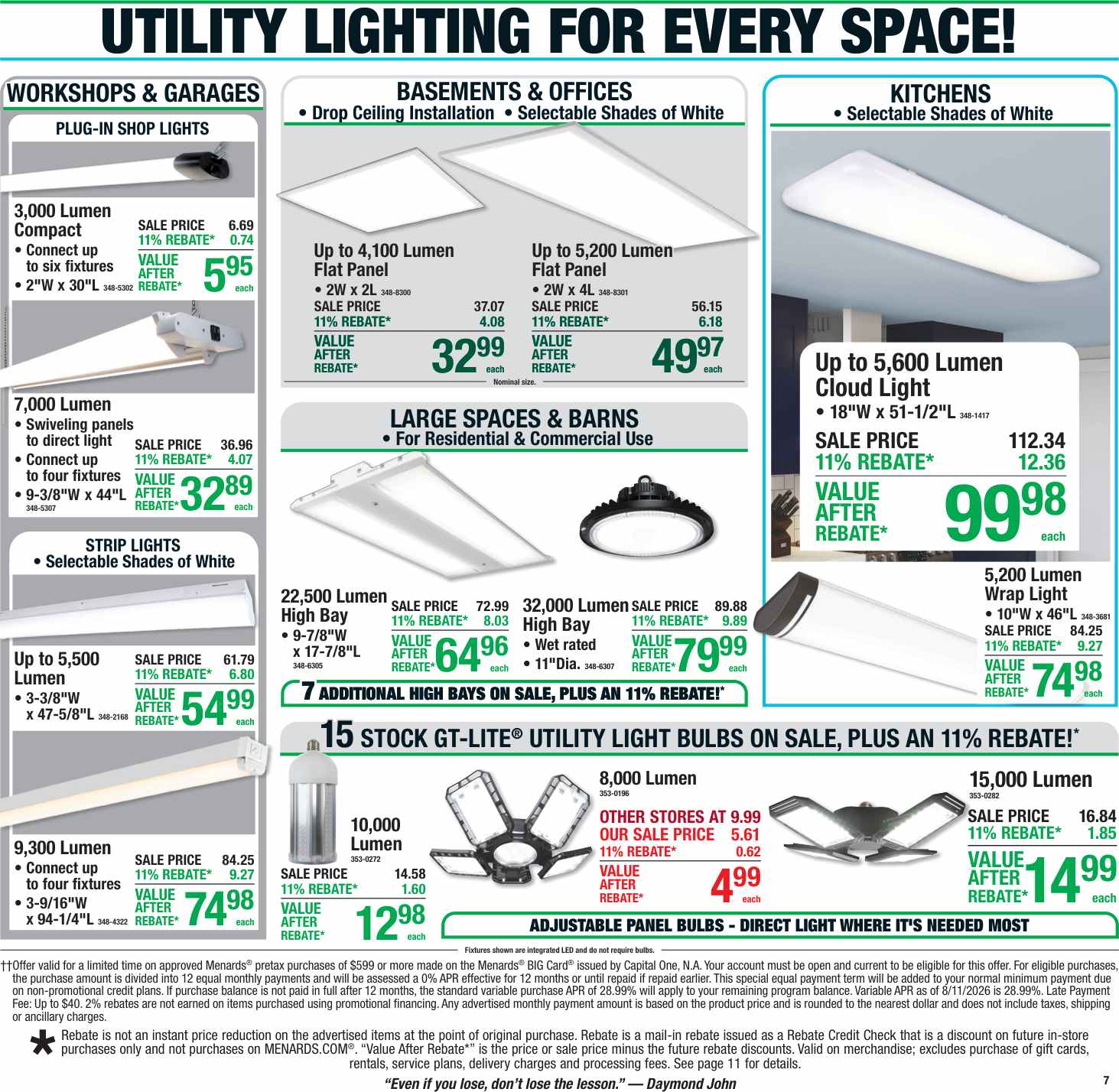 Menards Weekly Ad (September 17 - 27, 2026) Preview - Page