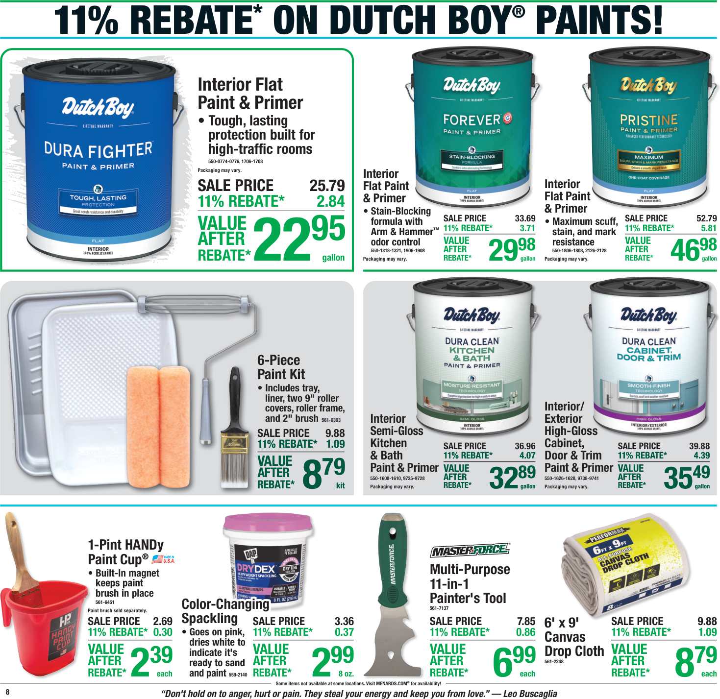 Menards Weekly Ad (September 17 - 27, 2026) Preview - Page
