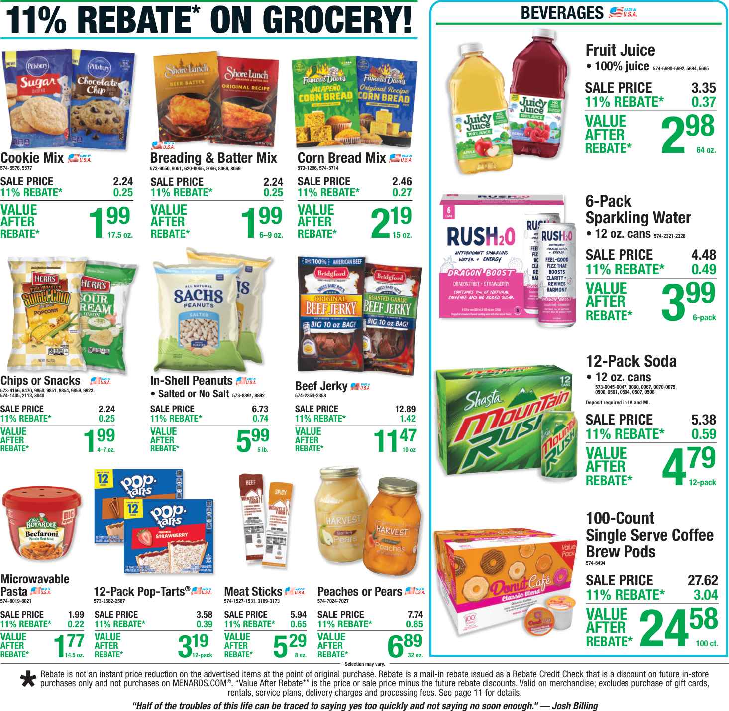 Menards Weekly Ad (September 17 - 27, 2026) Preview - Page
