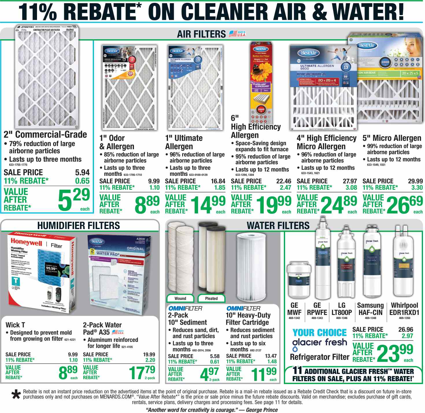 Menards Weekly Ad (September 17 - 27, 2026) Preview - Page