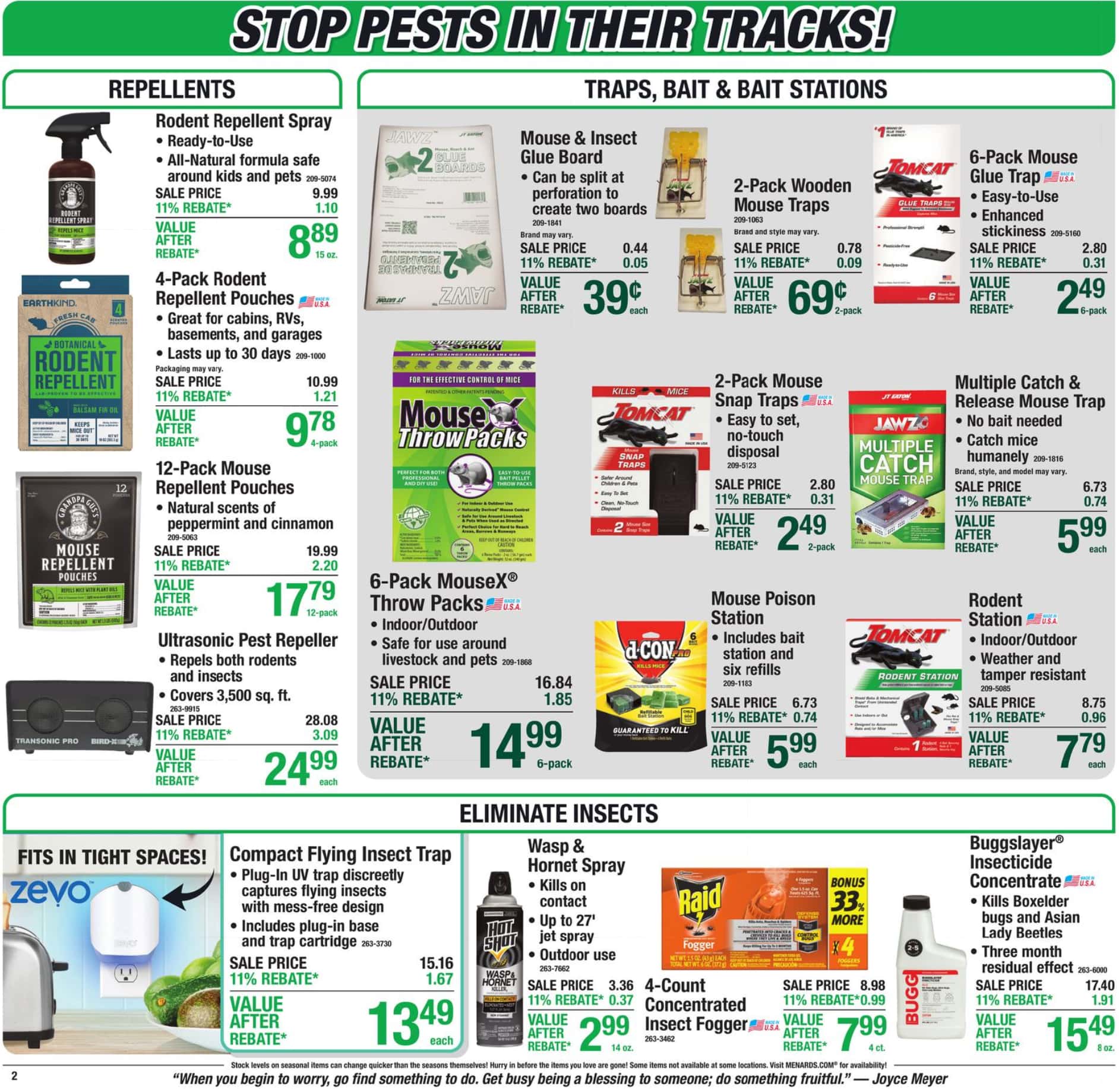 Menards Weekly Ad (September 17 - 27, 2026) Preview - Page