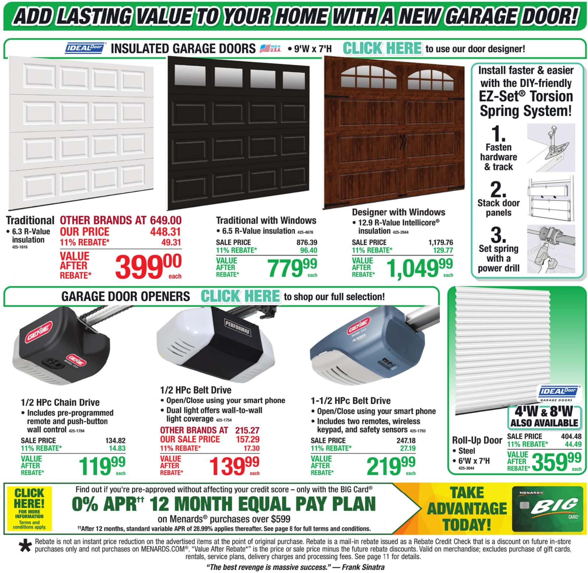 Menards Weekly Ad (September 17 - 27, 2026) Preview - Page